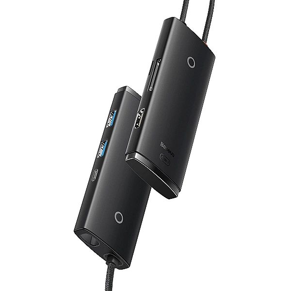 Baseus Lite Series wielofunkcyjny HUB USB Typ C - 2 x USB 3.0 / USB Ty