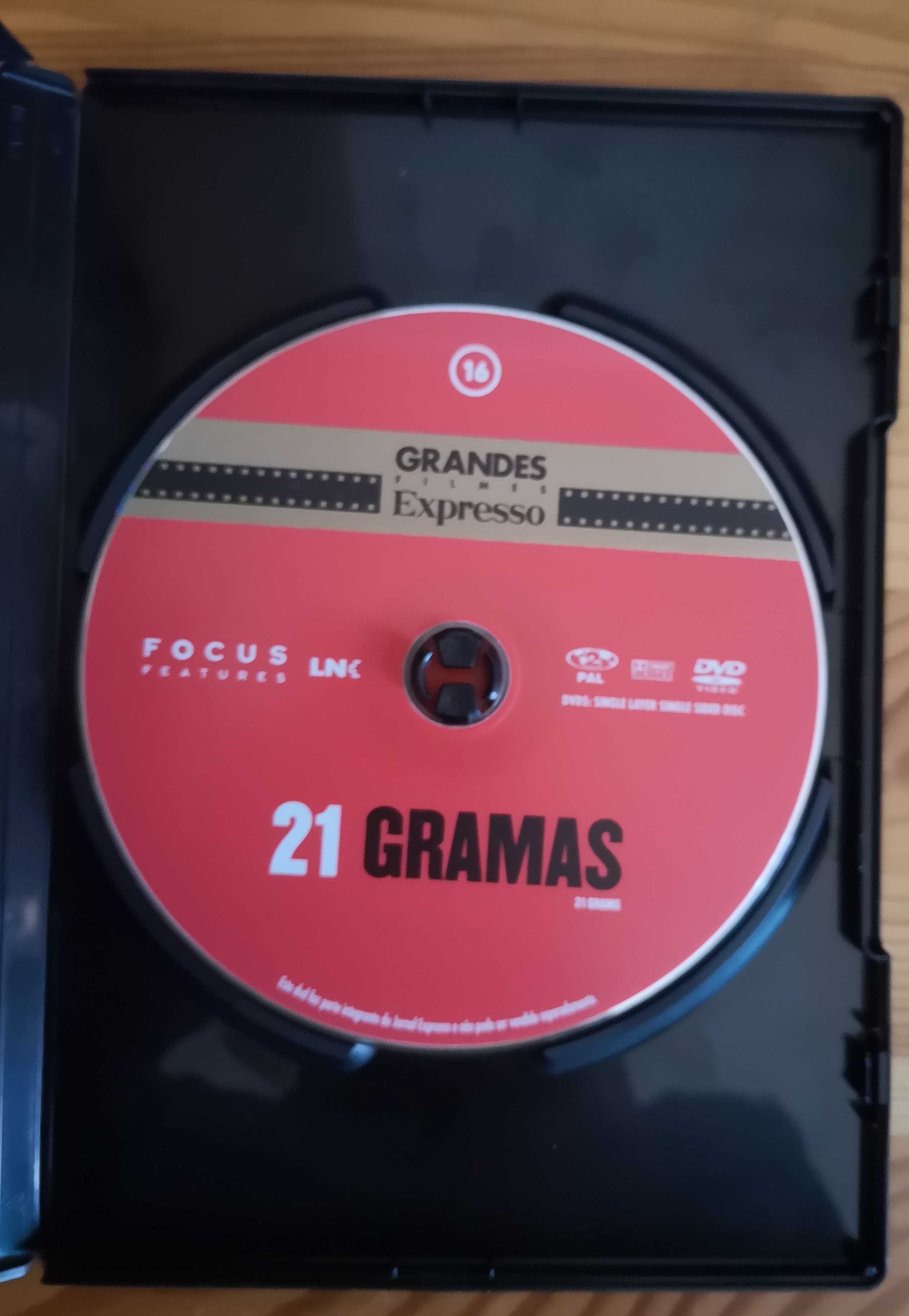 DVD "21 Gramas - Quanto Pesa A Vida?"