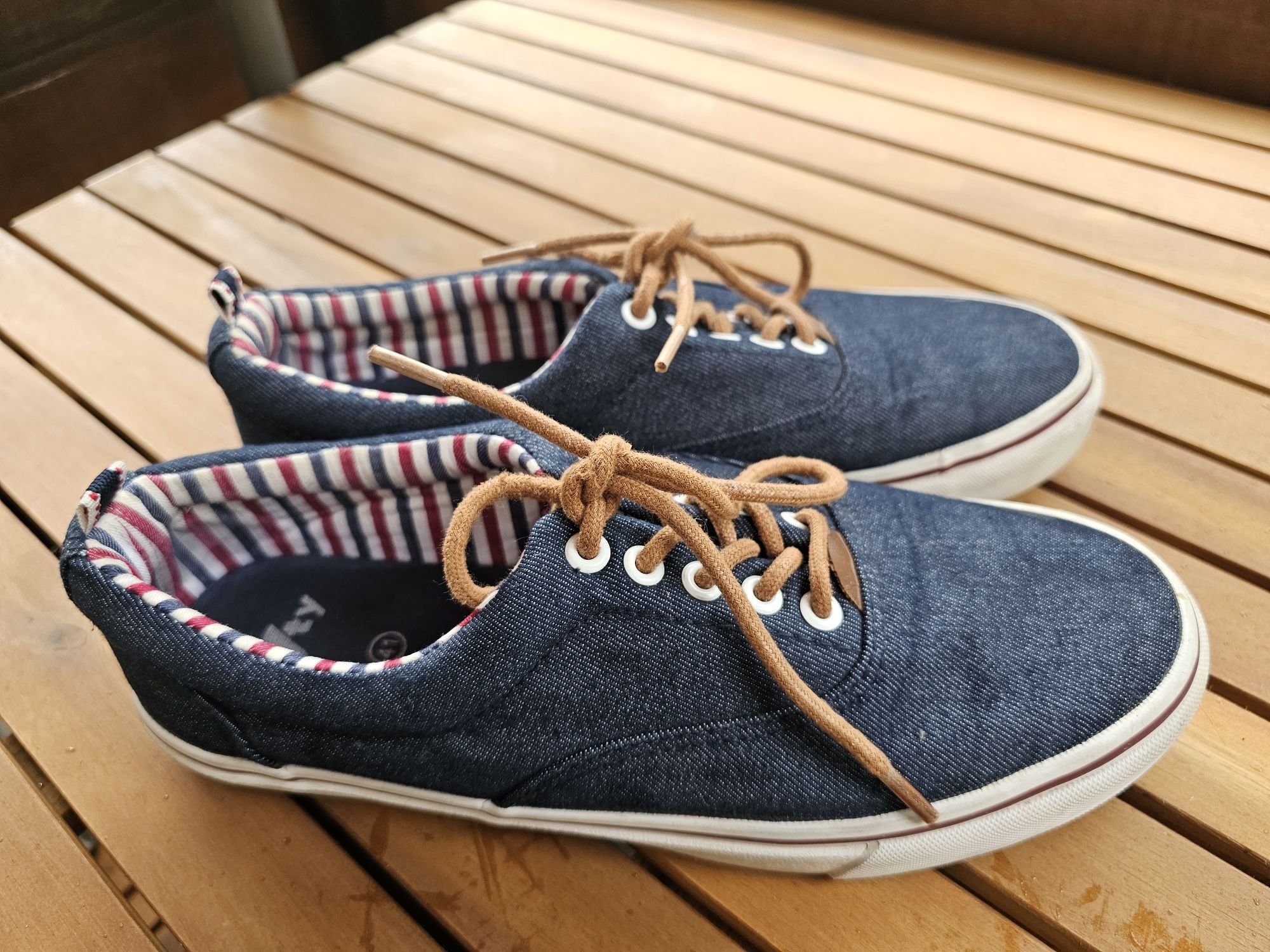 Tenisówki jeansowe ala Vans roz. 41 /26 cm