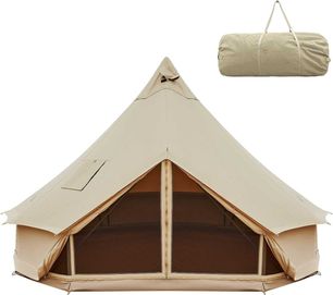 KingCamp Khan namiot kempingowy piramidowy 4m 4m 2,5m wodoszczelny