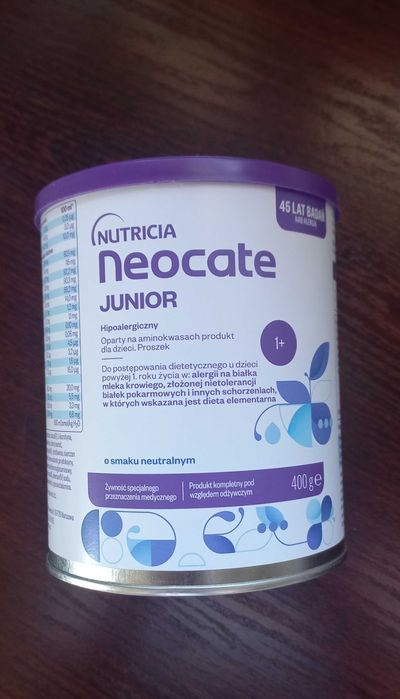 Neocate Junior 1+ Nutricia гіпоалергенне молоко/суміш