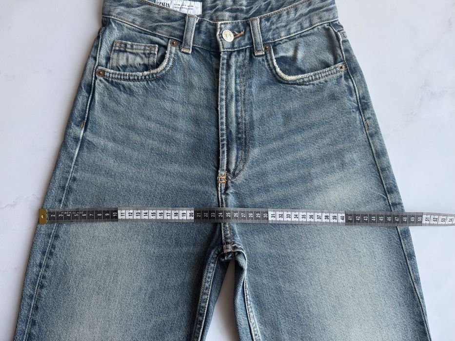 Джинсы Zara Wide Leg 32 р. жіночі широкі джинси zara