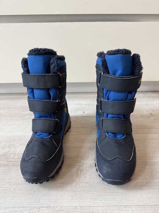 Wodoodporne buty zimowe śniegowce CMP 34 l Hexis Snow Boot granatowe