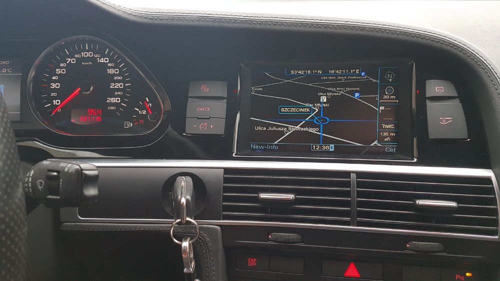 Audi MMI 3G High Polskie menu lektor Mapa 6.36.0 A4 A5 Q5 A6 A7 Q7 A8
