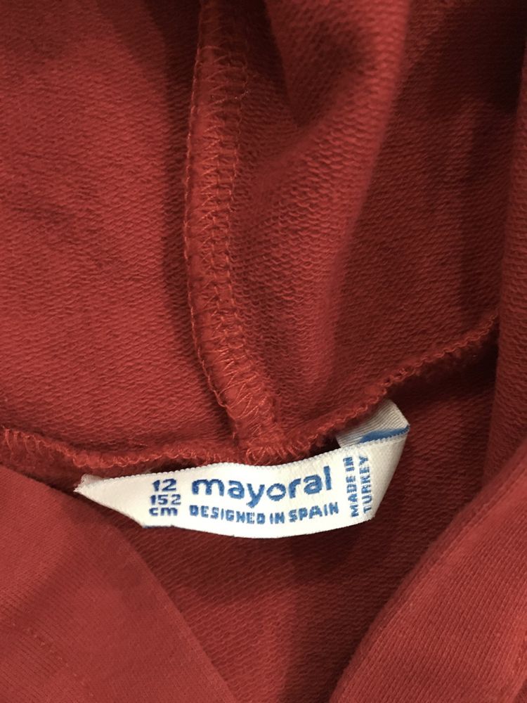 Mayoral camisola com capuz tam. 12