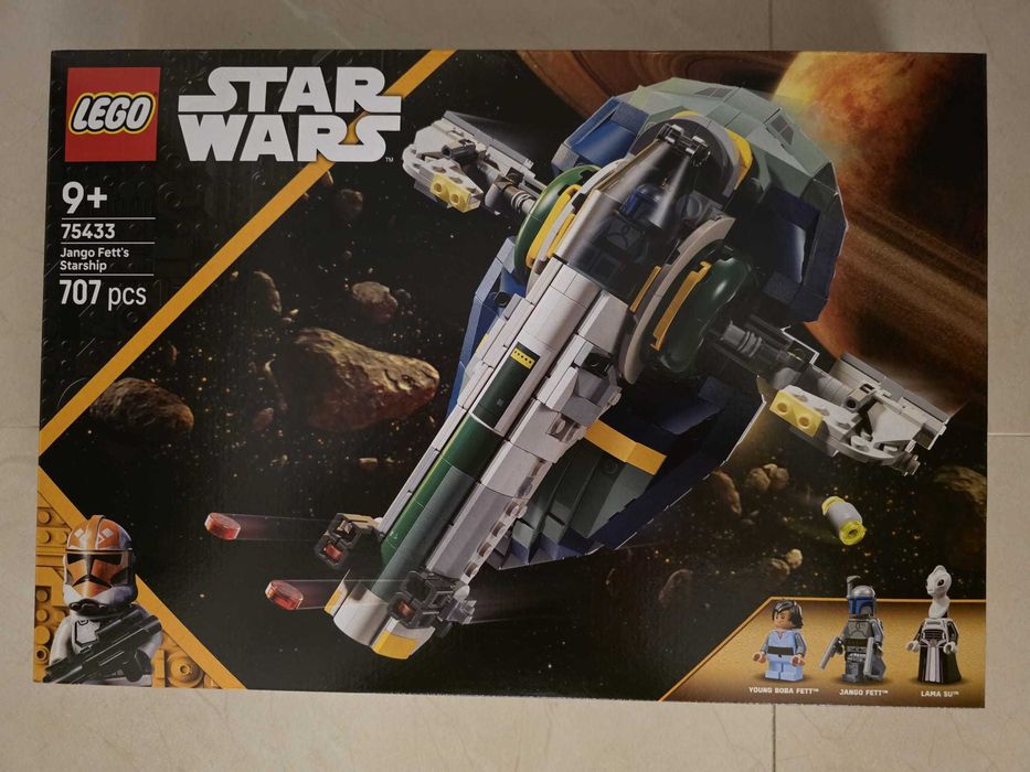 Lego 75433 - Star wars - Jango Jett's Starship. Novo e Selado