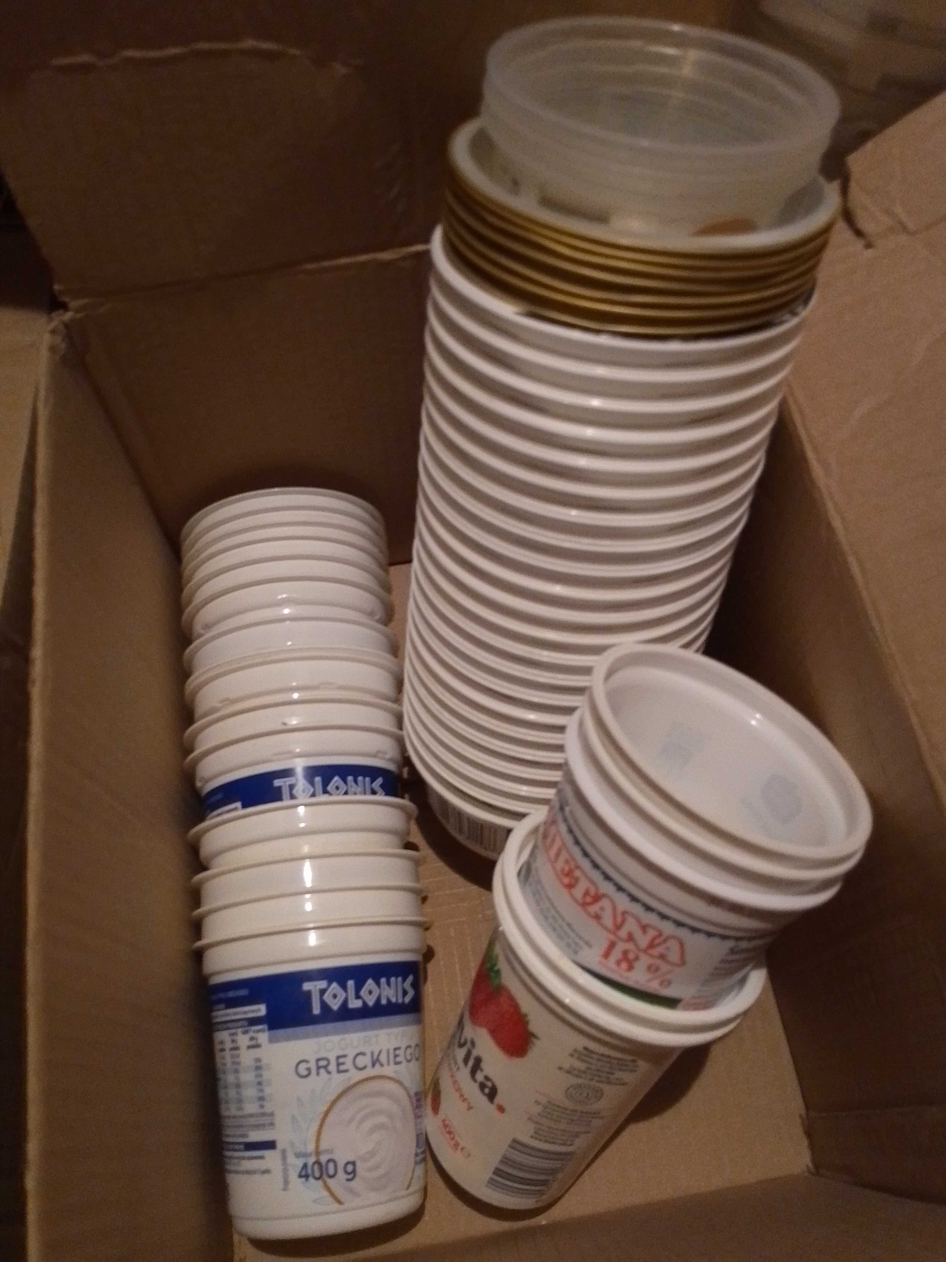 Plastikowe pojemniki - 100 sztuk