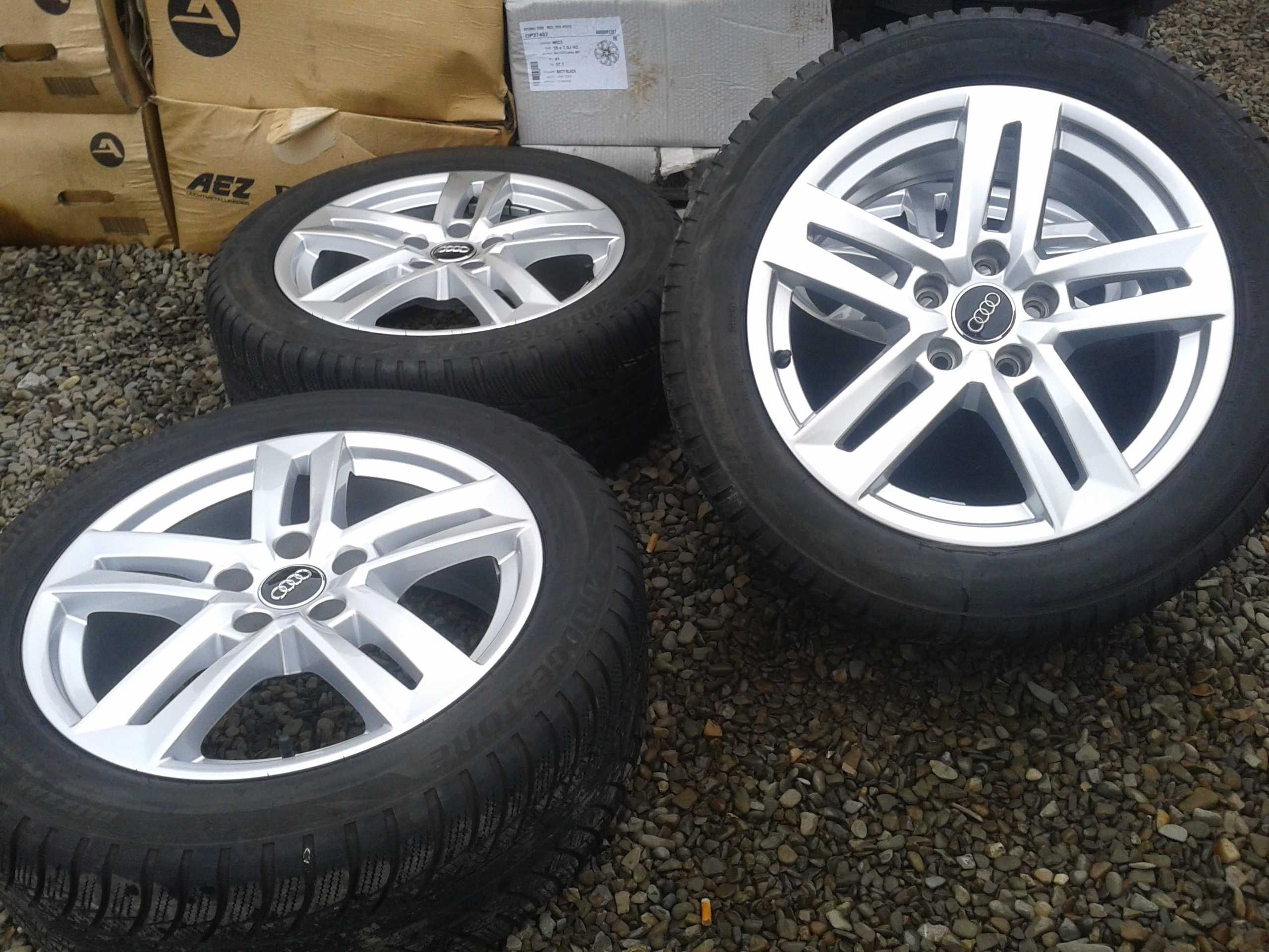 oryginalne r17 felgi audi a4 a6 a3 q3 q5 mielec 5x112 8w0 b9 b8 c7 c6