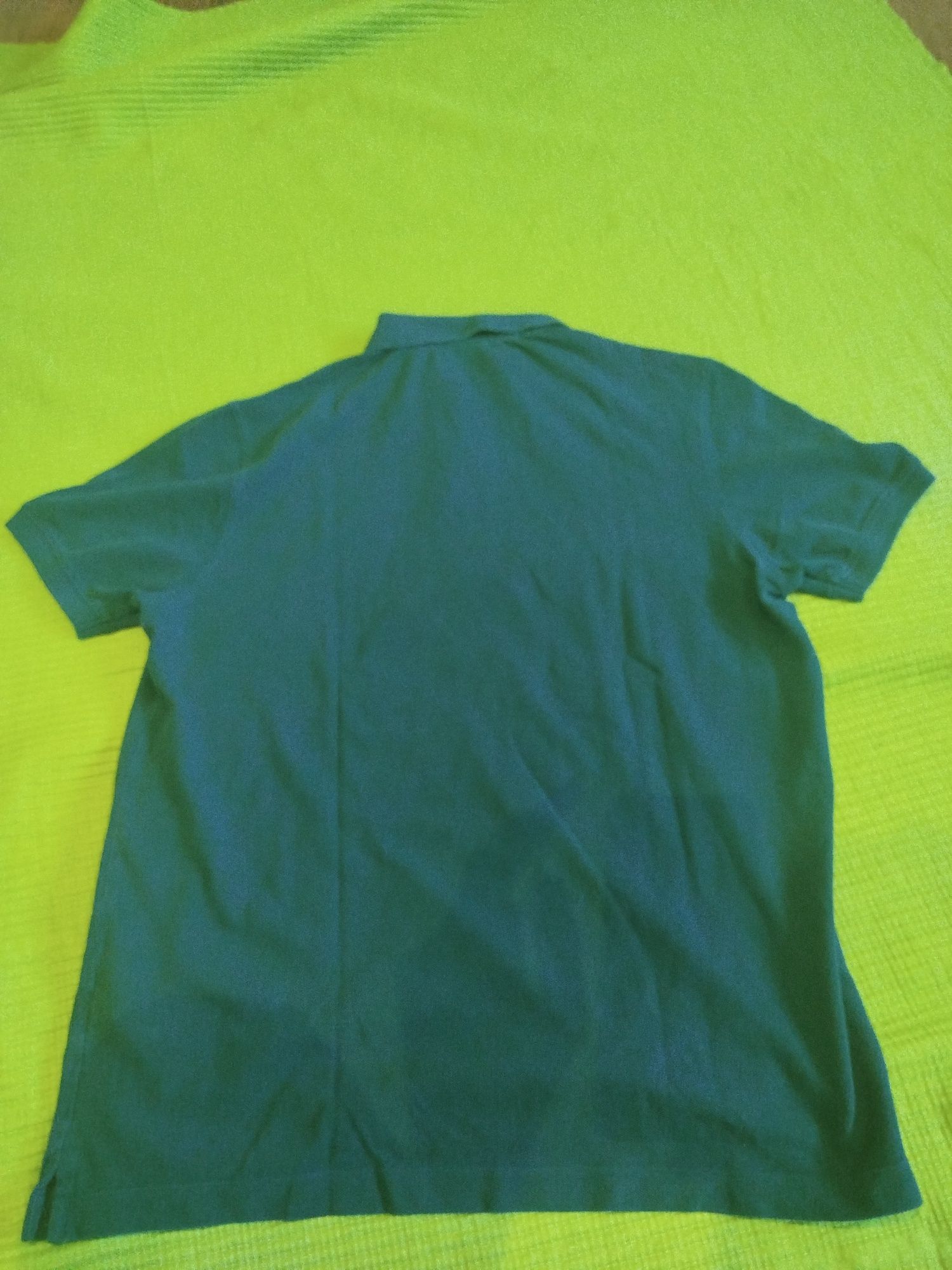 Polo verde escuro decenio