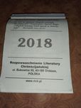 Kalendarz 2018 i 2021