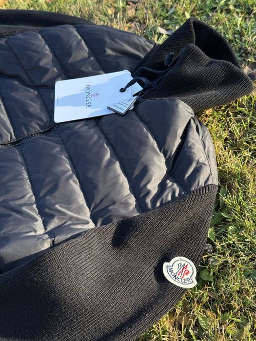 Кардиган Moncler Knit x Nylon Down s-l