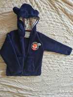 Bluza polar futerko kaptur z uszami r. 104 Bugs Hugs boy