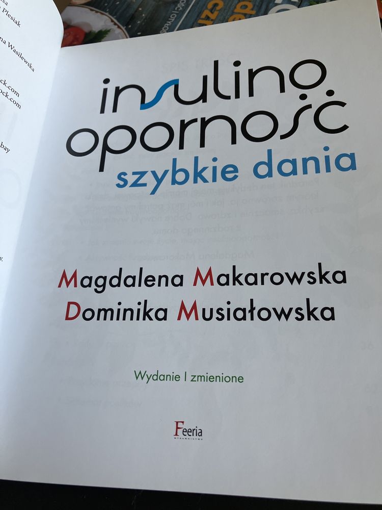 Książka Insulinooporność -szybkie dania