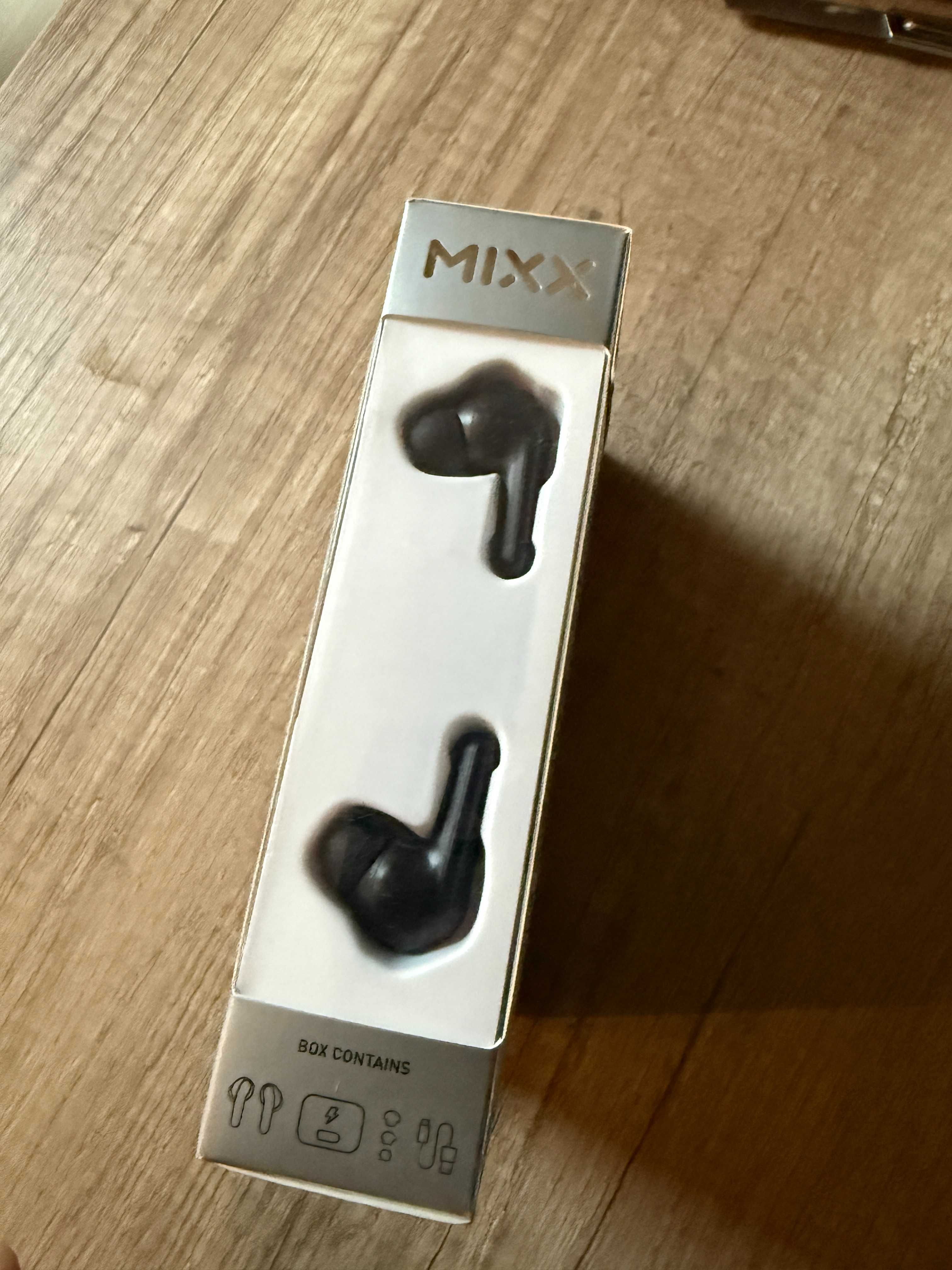 Słuchawki Mixx Audio Streambuds Mini Charge TWS czarne, nowe