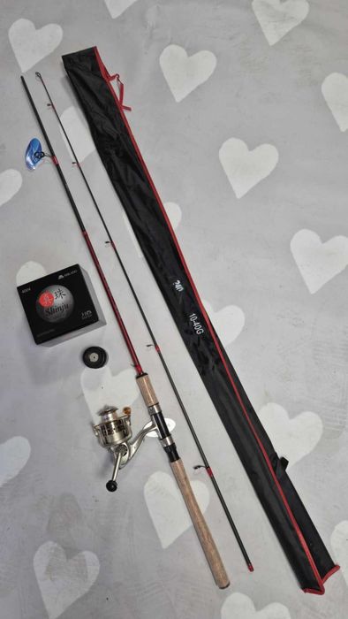 NOWY zestaw szczupakowy mikado, catana 240cm