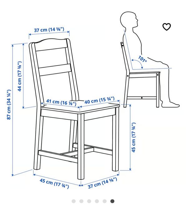 Mesa de cozinha e 4 cadeiras