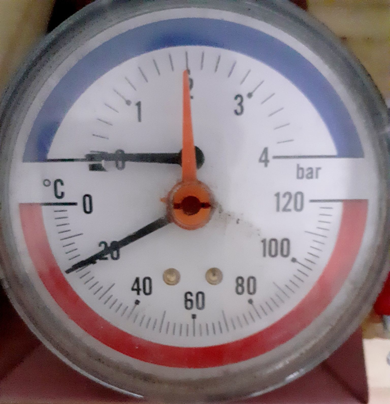Manómetro temp. e pressão  bom