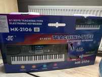Zestaw keyboard mikrofon statyw
