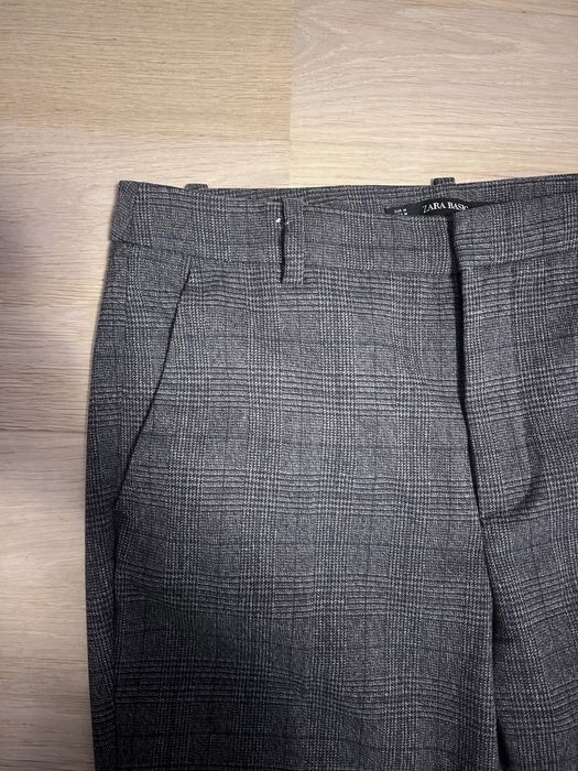 Spodnie Zara w kratkę