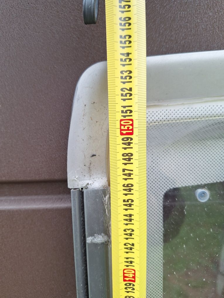 Szyba polyplastic 156.5×69 przyczepy kempingowej/ kampera