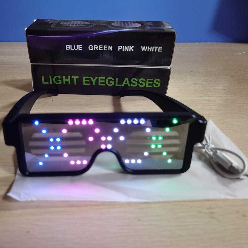 Óculos luminosos Led para Festas