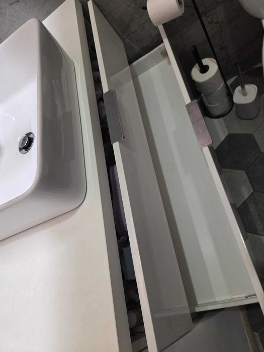 Szafka łazienkowa z umywalką (100 × 40 cm)