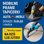 Mobilne pranie tapicerki Auta i Meble