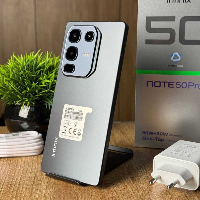 НОВИЙ Смартфон Infinix Note 50 Pro 12/256Gb Shadow Black