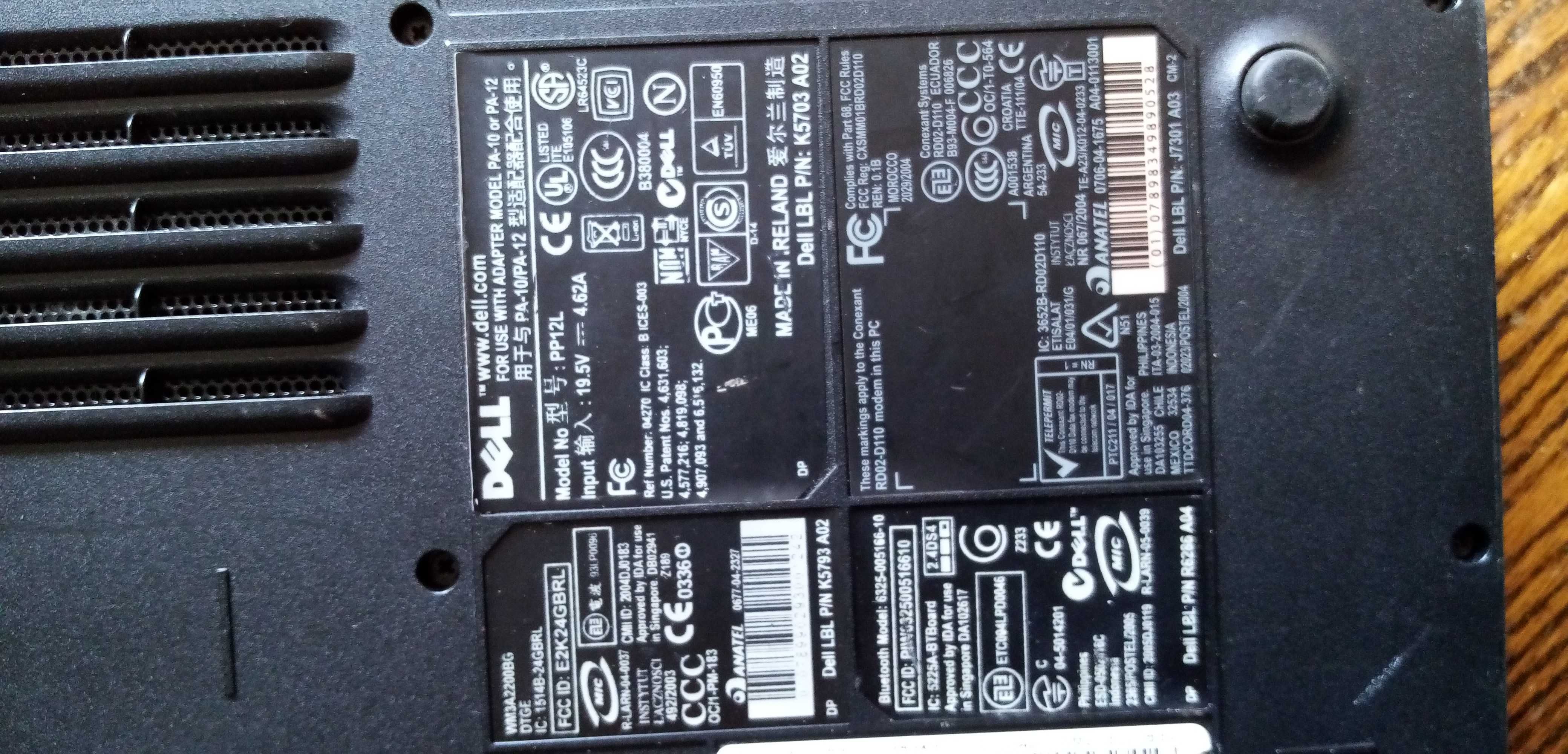 Laptop dell inspiron 6000