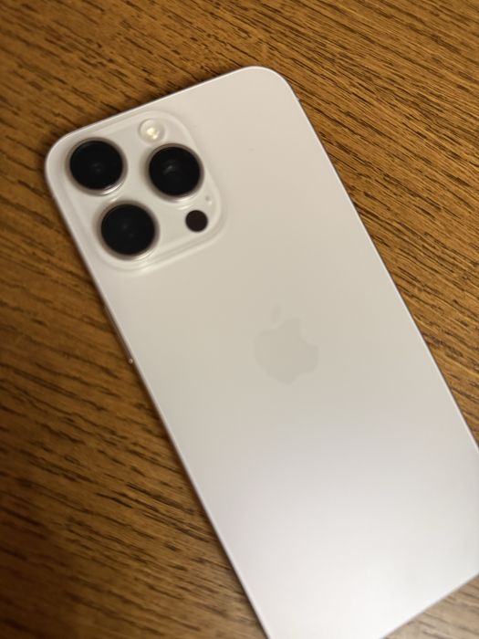 Iphone 15 Pro Max 256GB White titanium e-sim