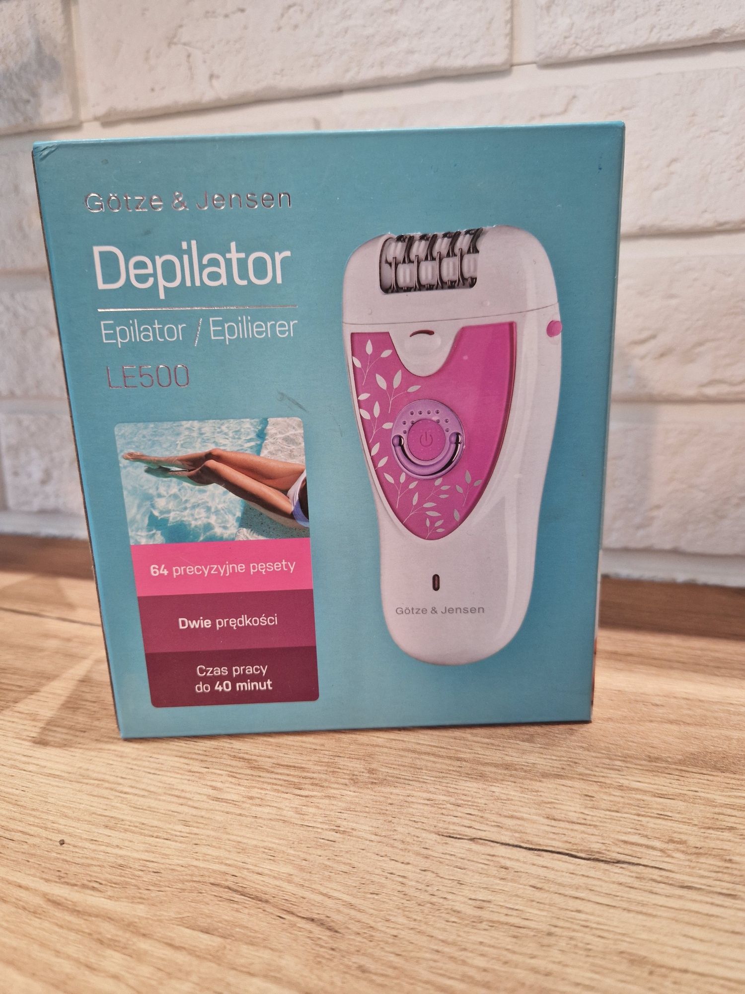 Depilator golarka damska epilator Gotze&Jensen