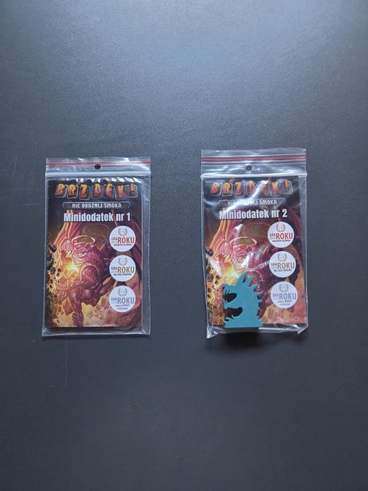 Brzdęk! Nie drażnij smoka w koszulkach + minidodatek 1 i 2