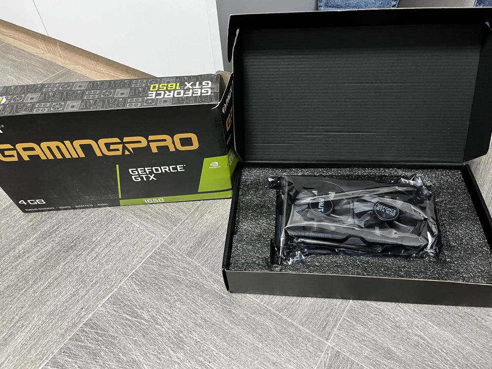 Пролам видеокарту Palit Geforce Gtx 1650