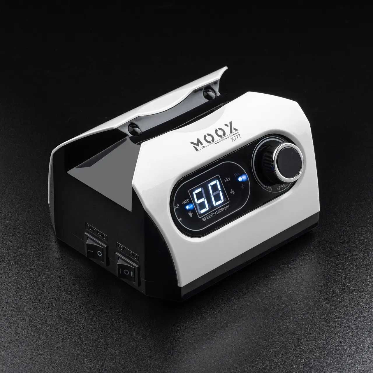 Фрезер для манікюру та педикюру MOOX X777 50000 об/хв 70W Білий