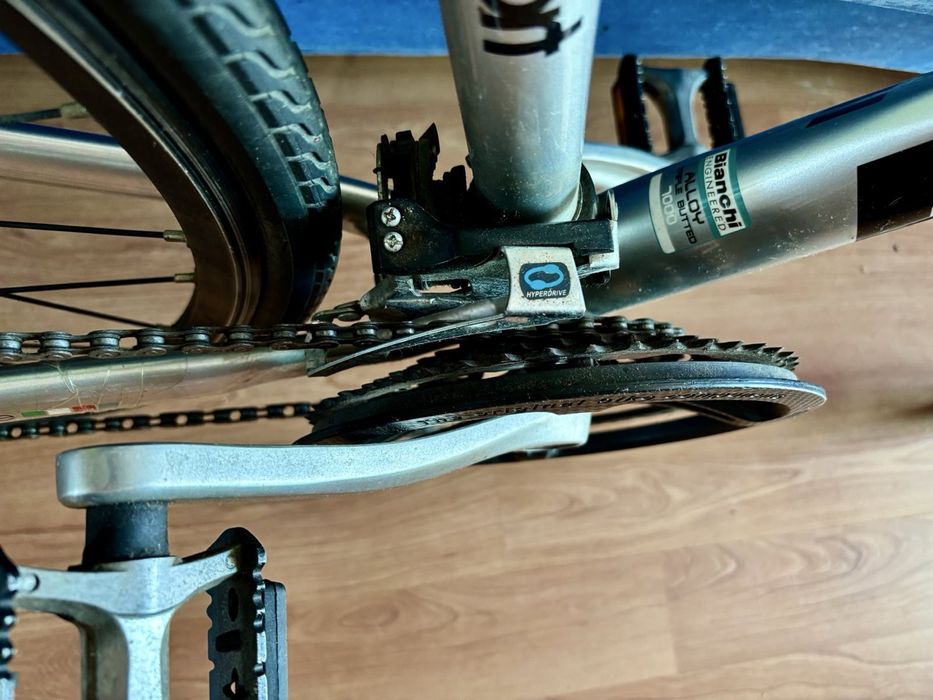 Велосипед Bianchi ENGINEERED Bianchi ALLOY TRIPLE BUTTED 7000