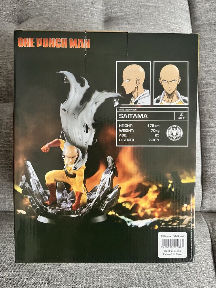 Figurka kolekcjonerska SAITAMA z anime One Punch Man 25 cm