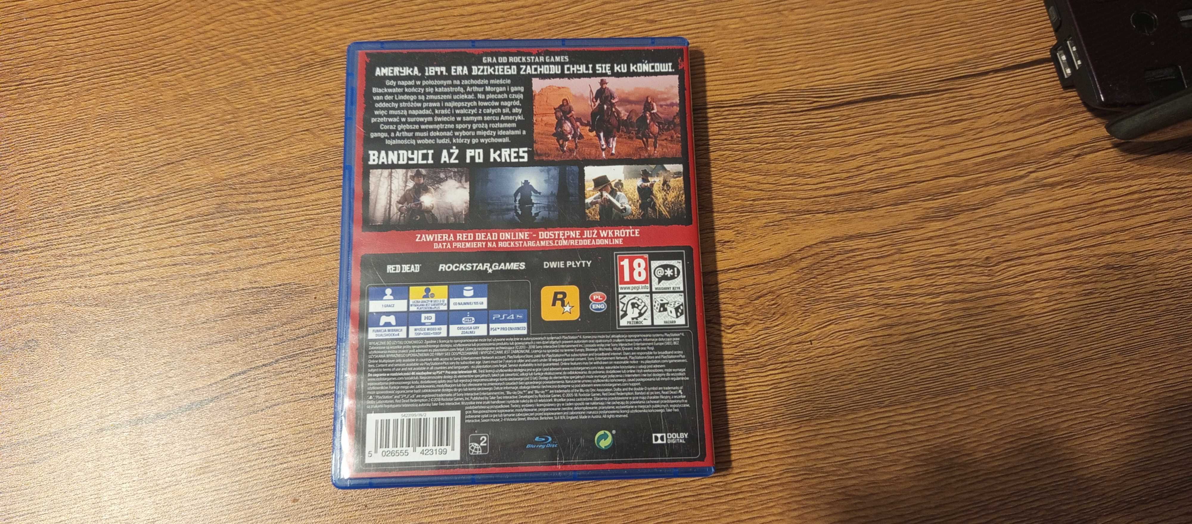Red Dead Redemption 2 PL ps4 BDB
