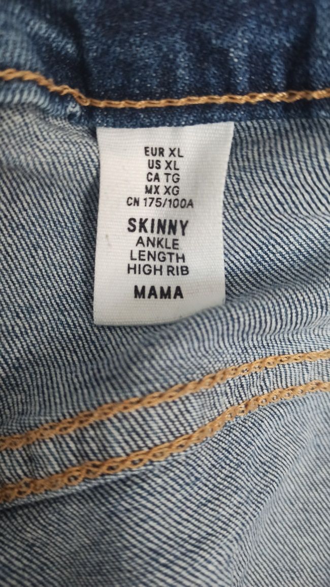 Dżinsy ciążowe H&M rozmiar XL