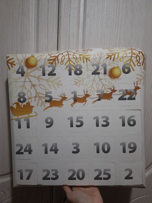Адвент календарь Новый Год Рождество подарок сюрприз