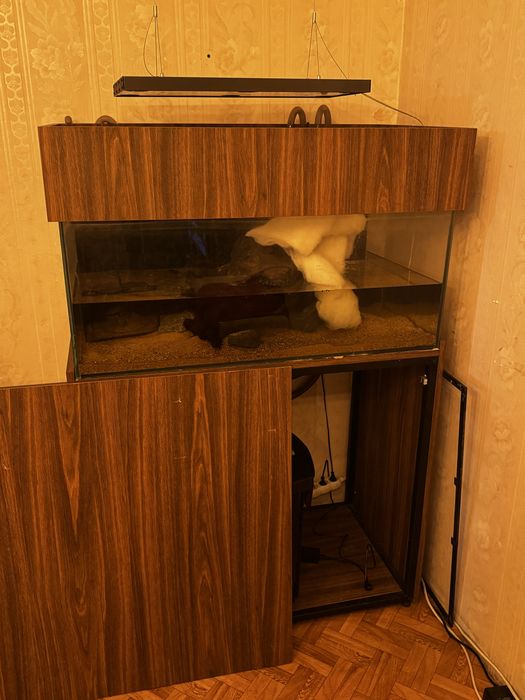 Akwarium 180l z szafką