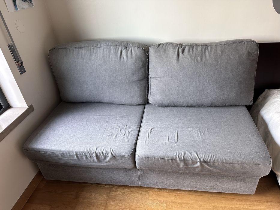 Sofa cama  Cinzento 146cm X 156cm