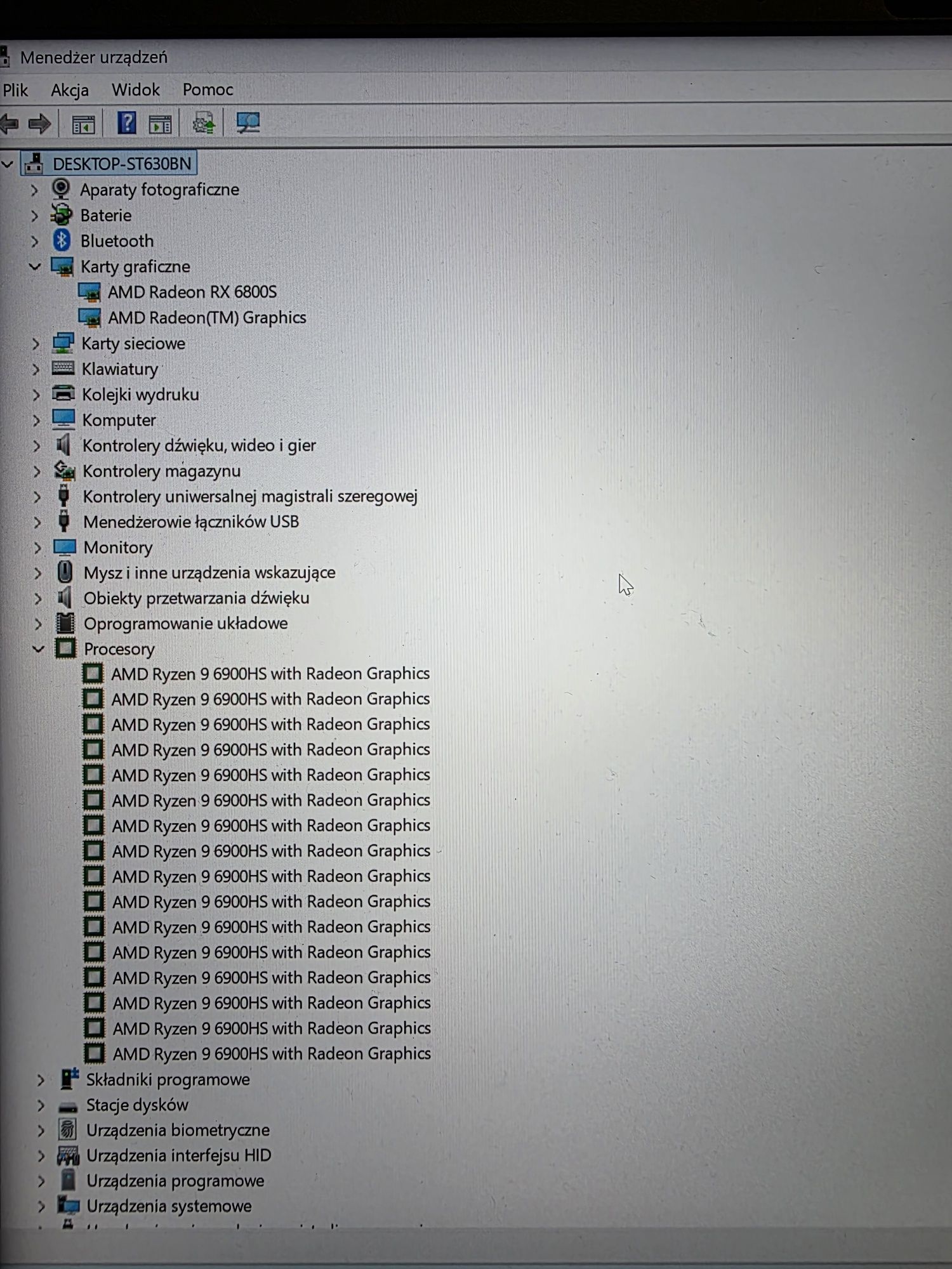 ASUS ROG Zephyrus G14 2022 AniMe Matrix CPU Ryzen 9 GPU RX6800S