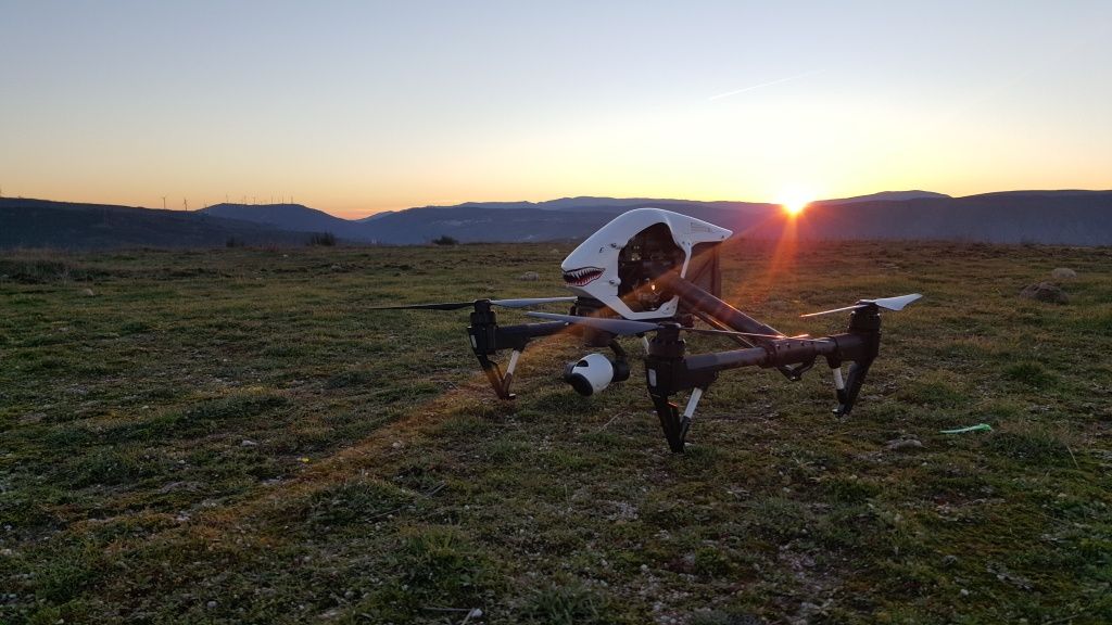 DJI INSPIRE com extras
