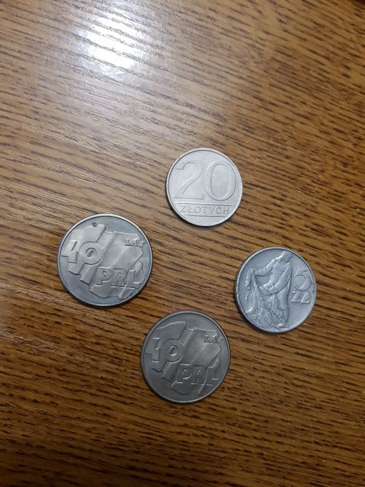 Monety PRL 5, 20 i 100 zł
