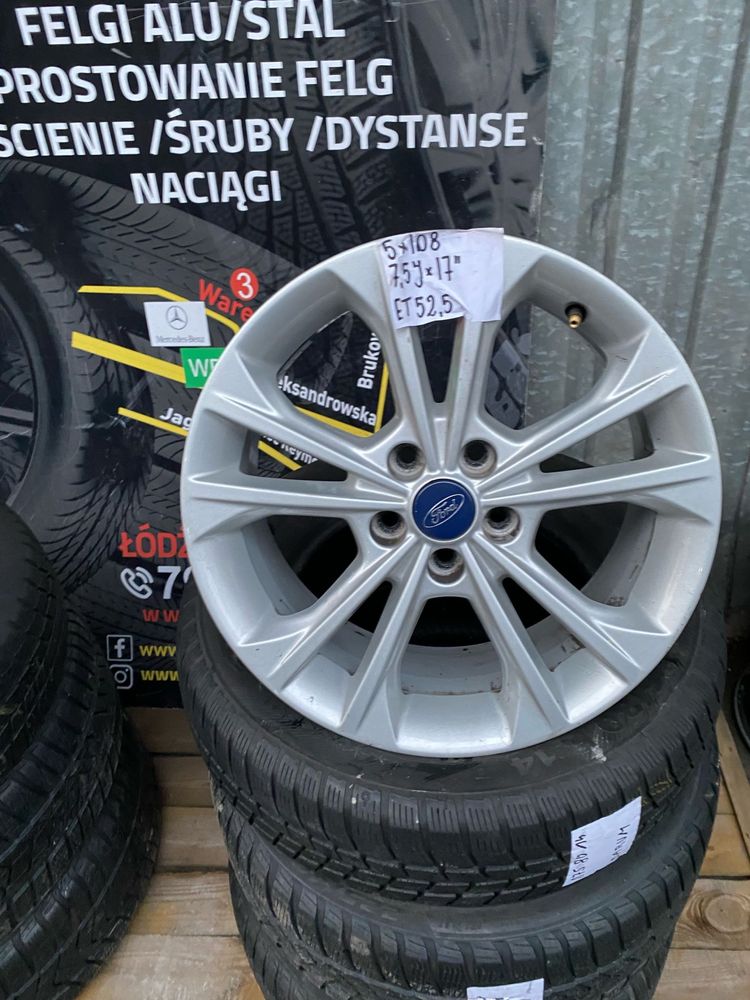 Alifelgi Ford 5x108 7,5J „17”Cali ET 52 Montaż gratis!