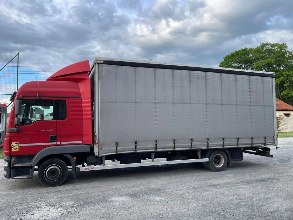 MAN TGL  MAN TGL 2013 17 paletówka Otwierany dach 2,7m wysoki w srodku! 5570kg