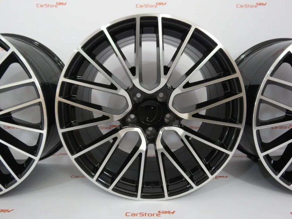 Jantes Look Porsche Panamera Turbo S 20 9+10.5 j 5x130 Pretas