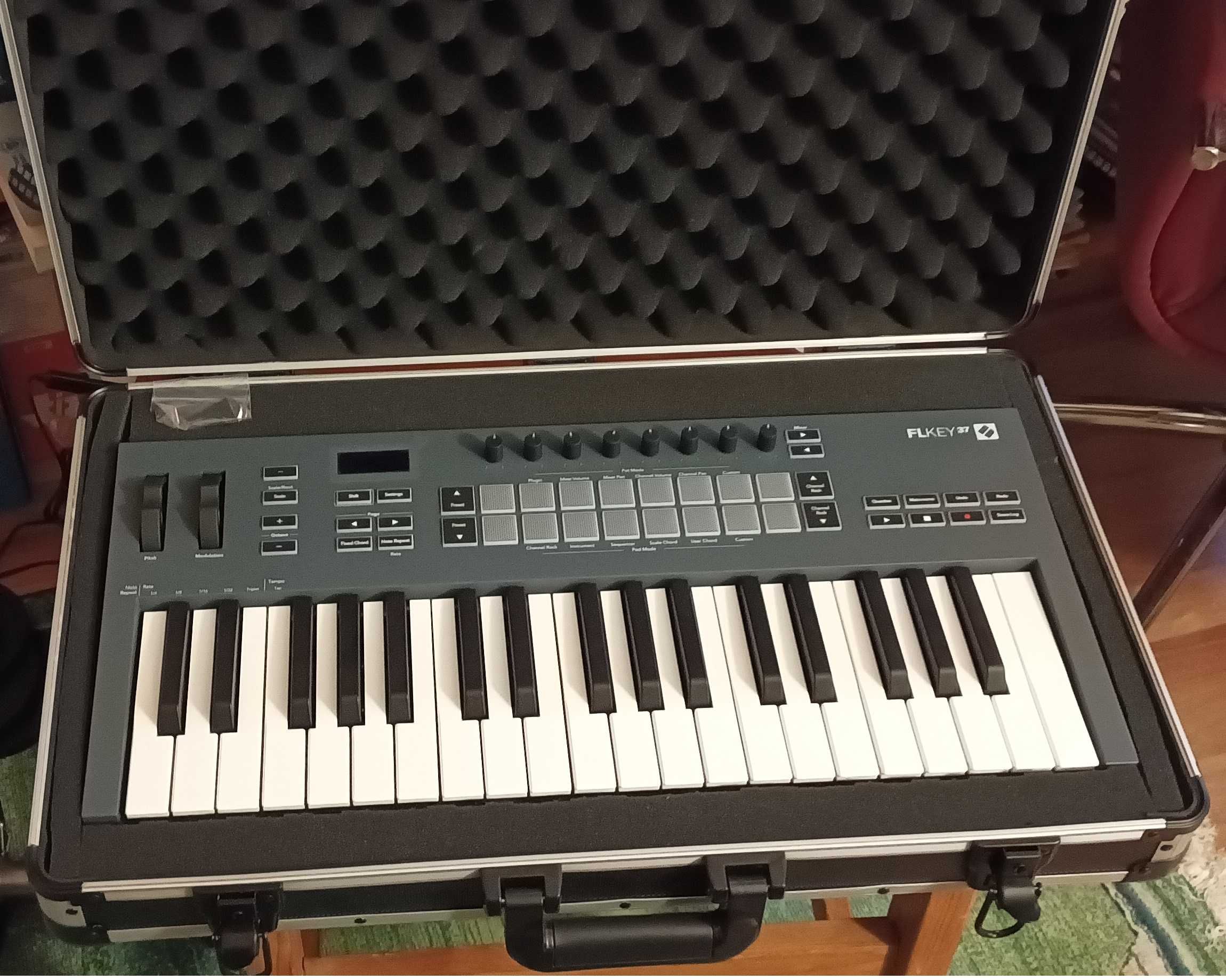 Teclado MIDI FlKey37 + flight case