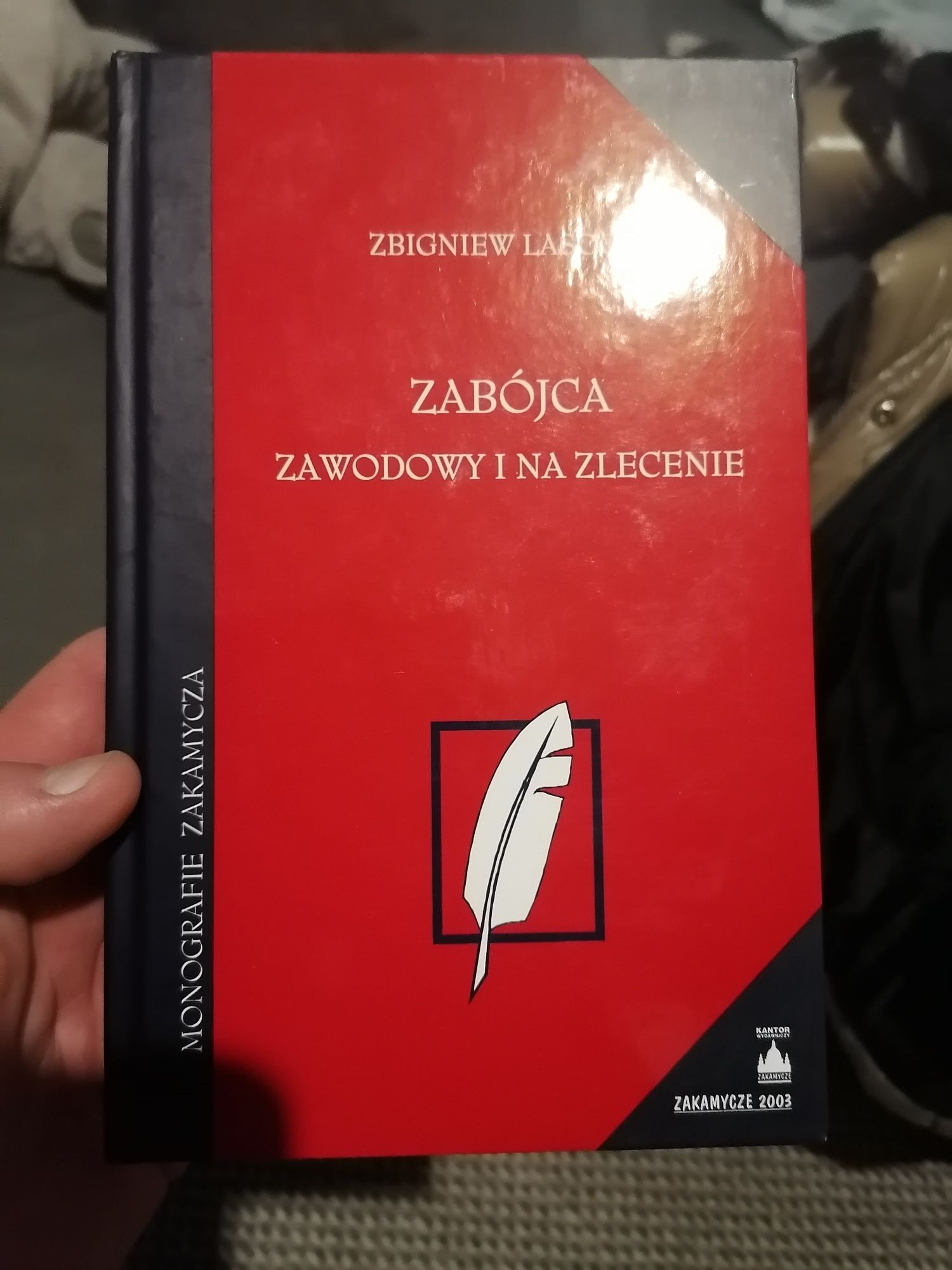 Zabójca zawodowy i na zlecenie - Lasocik - unikat!