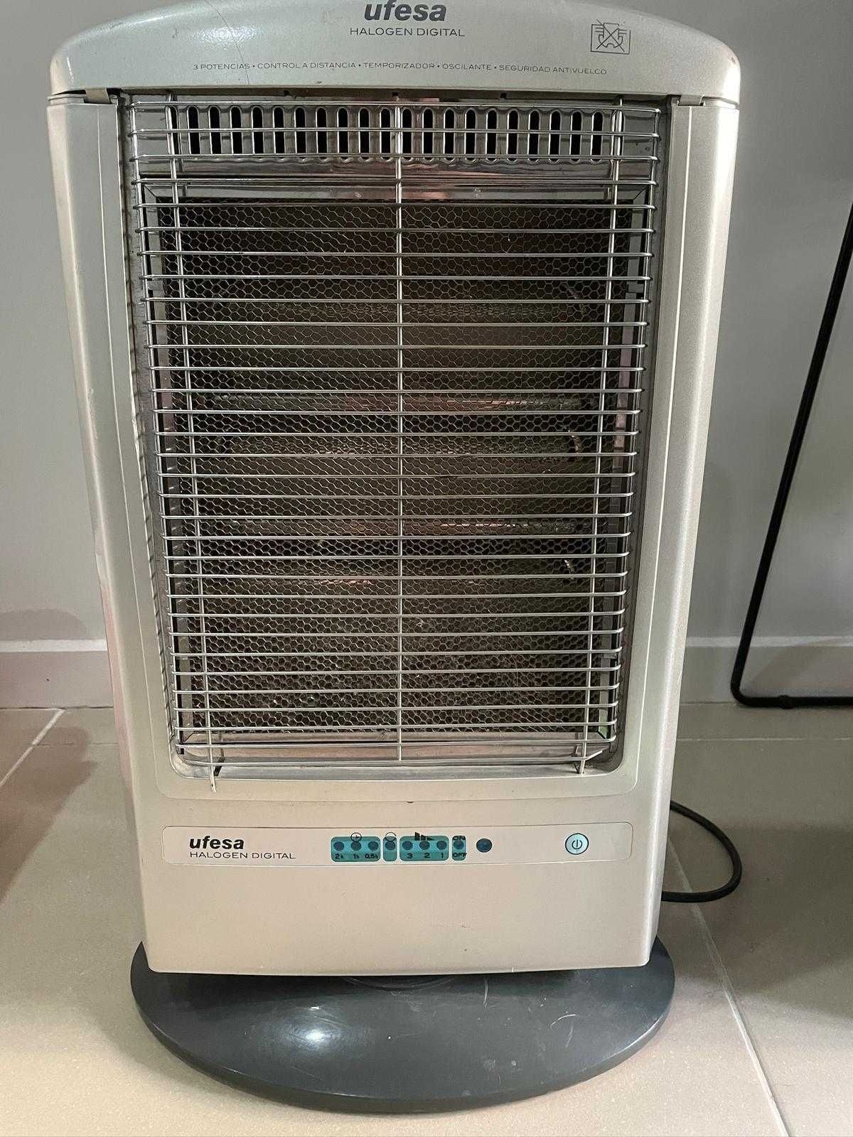 Aquecedor halogéneo UFESA 1200W